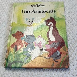 Disney The Aristocats Illustrated Book - Green and Brown